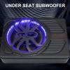 Fabater 800W 10 Slim Under Seat Car Subwoofer, Car Audio Subwoofers Built in Amplifier, Powered Truck Subwoofer Upgrade with Blue LED Ambient Light (Colourful Ambient Light with App view 4