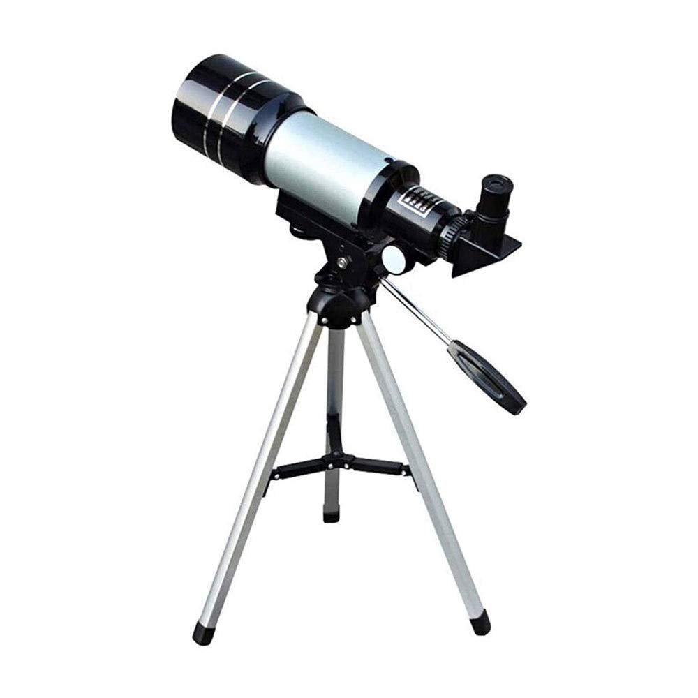 DCYEQRQ Telescope for s& Beginners, 70mm Aperture 300mm Astronomical Refractor Telescope, Multifunctional Monocular Hiking