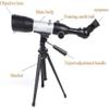 DCYEQRQ Telescopes,Telescopes for Adults High Magnification High-Definition Astronomical Monoculars with Tripod and Finder for Kids Adults Beginners,Silver (White A) (Silver A) (Silver A) view 4