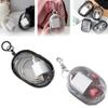 DirectNine Basics Charging Cable Storage Bag, Transparent Mobile Phone Charger Organizer, Waterproof Cable Storage Case, Portable Electronic Cord Organizer Travel Case (2pcs Mix) view 1