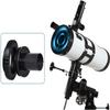 Telescope, 20Mm/12.5Mm Eyepieces Refractor Telescope with Tripod, Portable Telescope for s Beginners Adults Astronomy view 3