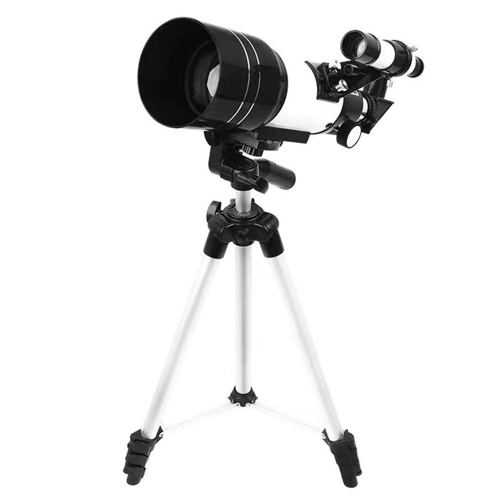 DCYEQRQ Pro Telescope with 1.38 Meter Tripod Astronomy Adult Telescope Refracting Telescope Gift Moon Filter Travel Telescope