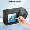 AMAZEAR Lens Screen Protector Comatible with DJI Osmo Action 5 Pro (2 Sets), Action5 Pro Accessories Tempered Glass Protector OLED Display, Ultra HD, 9H Hardness, Scratch Resistant, Bubble-Free view 4