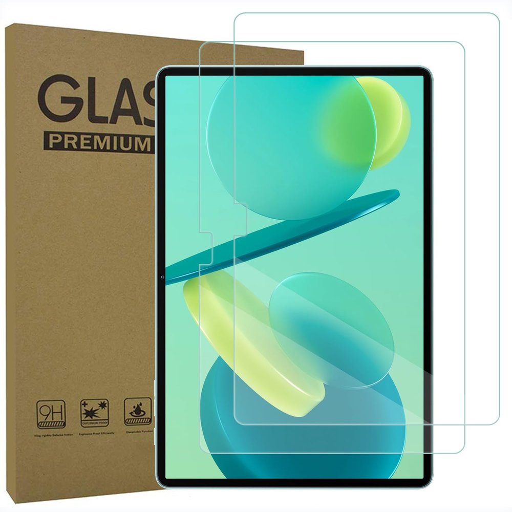 AKNICI 2-Pack Tempered Glass Screen Protector for OUKITEL OT12 Tablet 11 Inch, Ultra Clear Transparency Anti-Scratch 9H Hardness