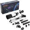 Astronomy Telescope for s Adults Beginners,70mm Aperture Astronomical Telescope Refractor Tripod Finder for Camping and Stargazing to Observe Moon and Planet in The Wild, view 2