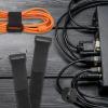 Angoily 1roll Cinch Strap Cord Organizer Buckles Hook and Storage Ties for Cables Reusable Clips for Organization view 2
