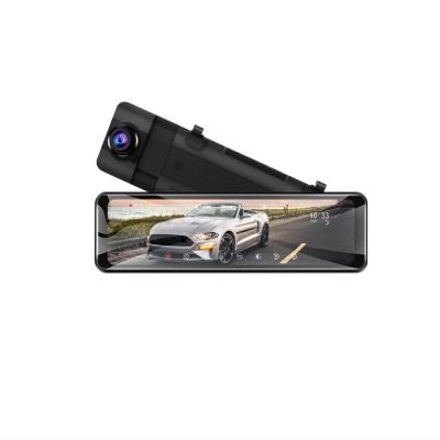10.88" 2.5K Right Lens Dash Cam Video Drive Recorder Mirror Touch Screen Time-lapse Video Dual Lens 1080P Rear View Cams(Without Rear Camera,128G)