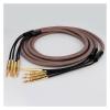 LEOSP HiFi OCC Pure Copper Cable Audio Speaker Cable Wire with Gold Plated Banana Plug(1 Meters) view 4