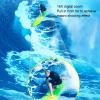 4K Underwater Camera, 48MP 16X Zoom Autofocus Compact Dual Screen Digital Camera, 11ft Water Selfie Camera for Snorkeling Outdoor (Black) view 2
