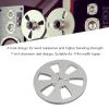 1/4 7 Inch Empty Tape Reel, Nab Aluminum Metal Reel, Aluminum Alloy Universal Empty Take Up Small Hub with 6 Hole for Reel to Reel Tape view 2