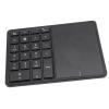 XUMIUZIY Numeric Keypad, 22 Keys Dual Modes Bluetooth4.2 Wire Less Number Pads with Touchpad, Slim External Numpad Keyboard for Laptop Desktop PC (Black) view 1