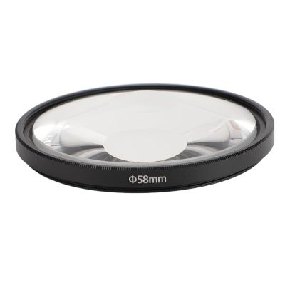 55mm Prism Lens Filter, Distortion BlurEffect Camera Filter for Photography, Multilateral Coating, Soft Light Properties, Oil Film