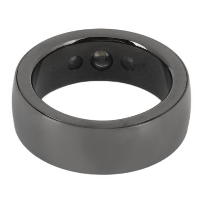 Smart Ring for Women and Men, Stylish and Practical IP68 Fitness Ring with Charging Case, Step Counting, Sleep Tracking (Size 17)