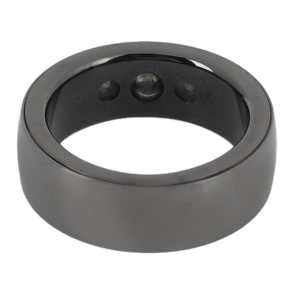 Smart Ring for Women and Men, Stylish and Practical IP68 Fitness Ring with Charging Case, Step Counting, Sleep Tracking (Size 17)