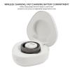 Smart Ring for Women and Men, Stylish and Practical IP68 Fitness Ring with Charging Case, Step Counting, Sleep Tracking (Size 17) view 3