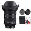 Sigma 24-70mm f/2.8 DG DN II Art Lens for Sony E (57A965) Bundle: Lens Case, Caps, Cleaning Kit, Lens Cap Keeper view 1