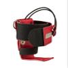 Perfect Fit Shield Wallets Red Leather Firefighter Reflective Bundle Includes L-Style Universal Radio Holster Case, Radio Strap Harness, Anti-Sway Strap for Radio Strap and 2 Cord Keepers view 3