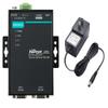 Moxa NPort 5210A with Adapter - 2-Port RS-232 Device Server, 0 to 60C Operating Temperature view 1