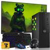 Dell Desktop PC Gaming Bundle - Core i7, 16GB RAM, 1TB SSD, 27-inch Monitor, AMD RX 550, RGB Keyboard with AI-Enhanced Copilot Key and Mouse, RGB Headphone, Webcam, Wi-Fi, Win 11 Pro (Renewed) view 1