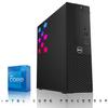 Dell Desktop PC Gaming Bundle - Core i7, 16GB RAM, 1TB SSD, 27-inch Monitor, AMD RX 550, RGB Keyboard with AI-Enhanced Copilot Key and Mouse, RGB Headphone, Webcam, Wi-Fi, Win 11 Pro (Renewed) view 2