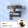 DAWASAPAT Universal Porjector Mount Foldable Wall Mount 1/4" Screw, Adjustable Tilt&Swivel Hanging Bracket Holder Wall Mount Hanger Rack Stand for Projector with Cable Ties view 4