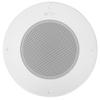TOA Electronics PC-580RU AM Ceiling Mount Speaker; 8-Inch Speaker Paging Applications; Finish: White; 25V and 70V Transformer Taps Up to 5W; Fits Standard Ceiling-Speaker Template view 1