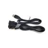 150cm Car Dash Flush Mount AUX USB Port Panel Extension Cable Adapter with Cover view 3