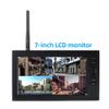 Andoer Wireless Security Camera DVR System with 720P Camera and 7 Inch LCD Monitor Manual/Loop Video Recording Photo Night Vision 30M Transmission Range for Home Office Warehouse Shopping Mall view 4