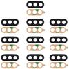 Mobile Phone Camera 10 PCS Back Camera Lens & Adhesive for Xiaomi Mi 6X / A2(Black) view 1