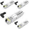 OPSTRAN 1000BASE-BX BiDi SFP Optical Transceiver Module Compatible with Cisco GLC-BX-20D 1550nm-TX/1310nm-RX 20km DOM Simplex LC SMF 4 Pack view 1