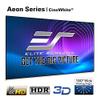 Elite Screens Aeon Series, 110-inch Projector Screen 16:9, 8K Ultra HD Home Theater Fixed Frame ISF Material Edge Free Borderless Projector Screen, CineWhite UHD-B Front Projection Screen, AR110WH2 view 2