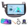 2G+64G CarPlay Android Auto Navigation Stereo GPS Radio Reverse Camera Display 10" IPS Touchscreen Headunit Tablet Pad Media Player for Honda Fit Jazz 2009-2014 LHD, if Applicable Quad Core view 1