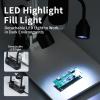 9 Inch LCD Digital Microscope 1600X, 1080P Magnifier with 8 Adjustable LED Lights, USB Microscope for Adults, PC View, for 8.1 10, for OS x10.5 or Higher view 2