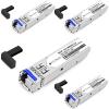 OPSTRAN 1000BASE-BX BiDi SFP Optical Transceiver Module Compatible with Brocade E1MG-1G-BXU-20 1310nm-TX/1550nm-RX 20km DOM Simplex LC SMF 4 Pack view 1