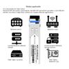 OPSTRAN 1000BASE-BX BiDi SFP Optical Transceiver Module Compatible with Dell SFP-GE-BX20U-1310 1310nm-TX/1490nm-RX 20km DOM Simplex LC SMF 4 Pack view 4