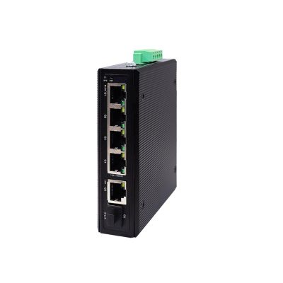 BAISULI Industrial Din Rail Switch Gigabit Ethernet JT-COM Gigabit L2- Managed Industrial Switch 6-Port Full Gigabit Industrial Ethernet Data Switch