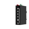 BAISULI Industrial Din Rail Switch Gigabit Ethernet Industrial Gigabit POE Switch 5/6 Port 100/1000Base-T DIN IP30 Network Ethernet Switch Max BT90W(ZX500-AFG-411S) view 1