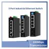 BAISULI Industrial Din Rail Switch Gigabit Ethernet Industrial Gigabit POE Switch 5/6 Port 100/1000Base-T DIN IP30 Network Ethernet Switch Max BT90W(ZX500-AFG-411S) view 3