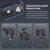 Nitze Zf Cage for Nikon Z f Camera with Built-in Hand Grip, NATO Rail, Cold Shoe and Arca Swiss Quick Release Plate, Compatible with Tripods and Gimbals - T-N03A view 3