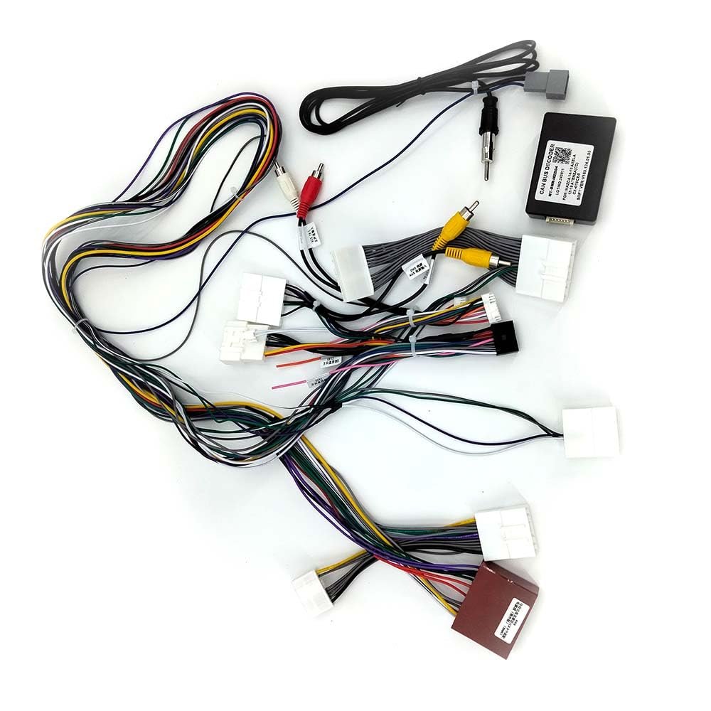 16pin Stereo Radio Android Wiring Harness w/Cabus Box for Mazda CX-5 2014-2016