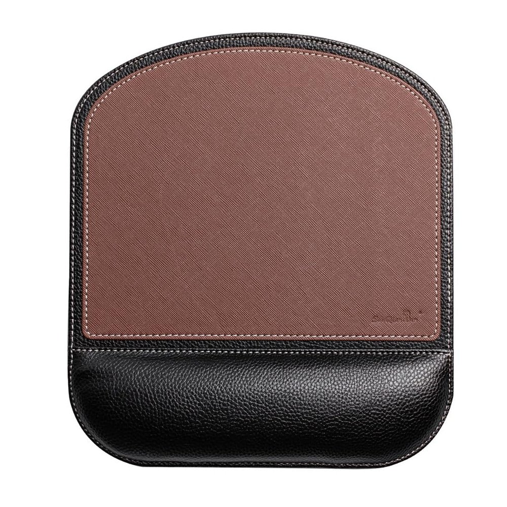 LLLSSS Wrist Guard Mouse Pad Office Leather Anti Slip Mouse Pad Computer Accessories