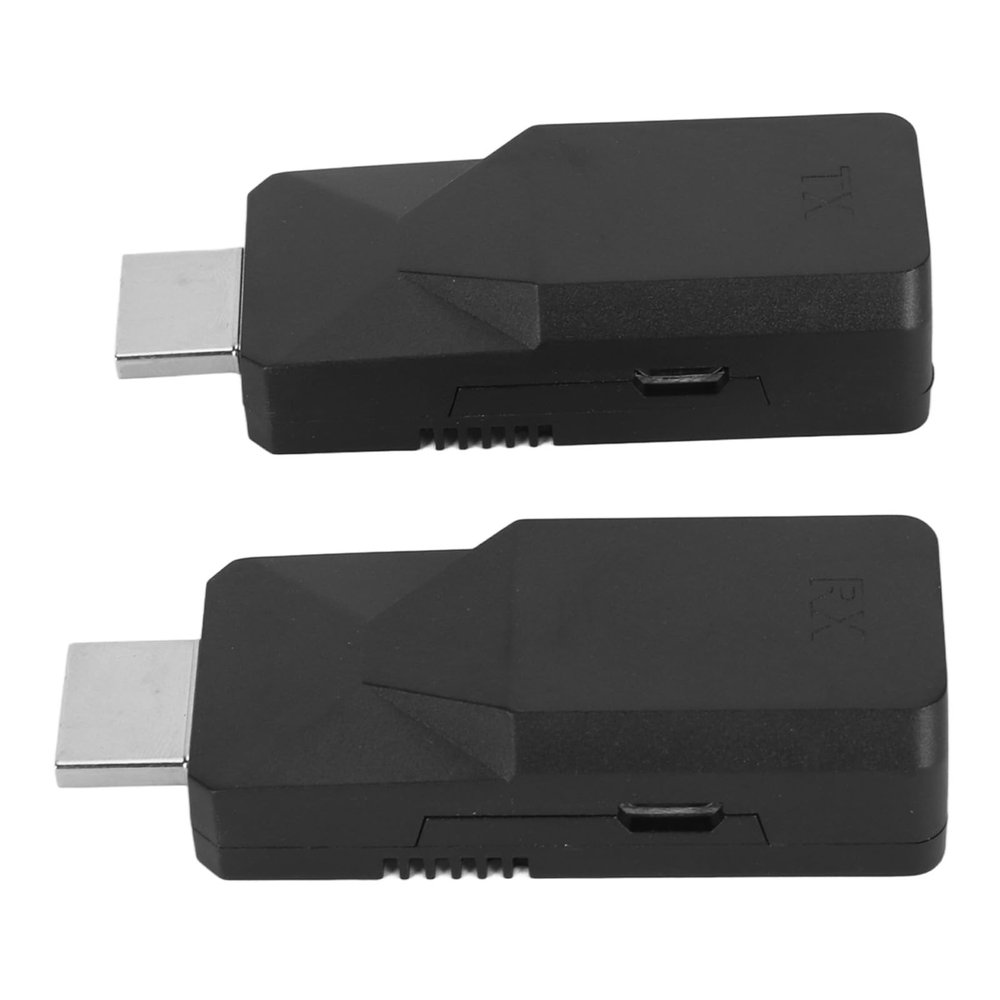 NOENNULL HD Multimedia Interface Extender, HD Ethernet Extender Plug and Play ABS Enclosure Computer