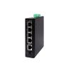 BAISULI Industrial Din Rail Switch Gigabit Ethernet Gigabit L2- Managed Industrial POE Switch 6-Port Full Gigabit POE Industrial Ethernet Data Switch Support Port Mirroring view 1