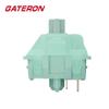 GATERON Milky Yellow Series Mint Dual-Stage Spring Switches for MX Mechanical Keyboard, 5-Pin Linear/55gf/Factory Pre-lubed/Plug-in LED Switches(Plug-in LED,36Pcs) view 3