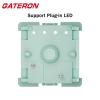 GATERON Milky Yellow Series Mint Dual-Stage Spring Switches for MX Mechanical Keyboard, 5-Pin Linear/55gf/Factory Pre-lubed/Plug-in LED Switches(Plug-in LED,36Pcs) view 4