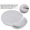 LLLSSS Ergonomics Memory Foam Mouse Pad with Wrist Rest Hand Wrist Mouse Pad Rubber Base(D) view 4