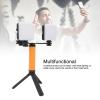 Handheld Mini Fill Lamp, Adjustable Brightness Video Light with Cell Phone Holder, 5600K 840Lx for Beauty Food Macro Product Photography view 2