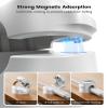 6 Pack Magnetic Cable Clips  Cord Organizer & Holder, Toocki Adhesive Cable Management, Wire Holder for USB Charging Cables, Ideal for Home, Office, Car, Desk, and Nightstand-White view 4