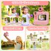 Instant Print Camera for Kids, 1080P Kids Instant Cameras,HD Selfie Digital Video Cameras Toddler 3 Rolls Print Paper & 32G Card,Christams Birthday Gifts for Girls Boys Age 5 6 7 8 9 10 view 3
