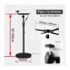 LHXEQJAM 85-160CM T2-85160A 10kg Powerful Projector Desktop Stand with Tray(PMA-T2-85160A) view 3